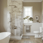 small bathroom layout dimensions