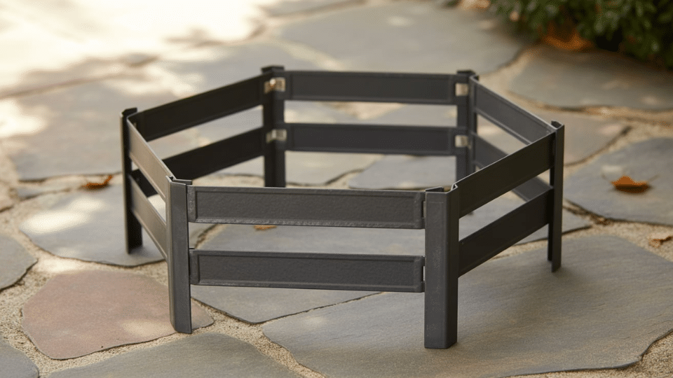 small outdoor fire pit frame