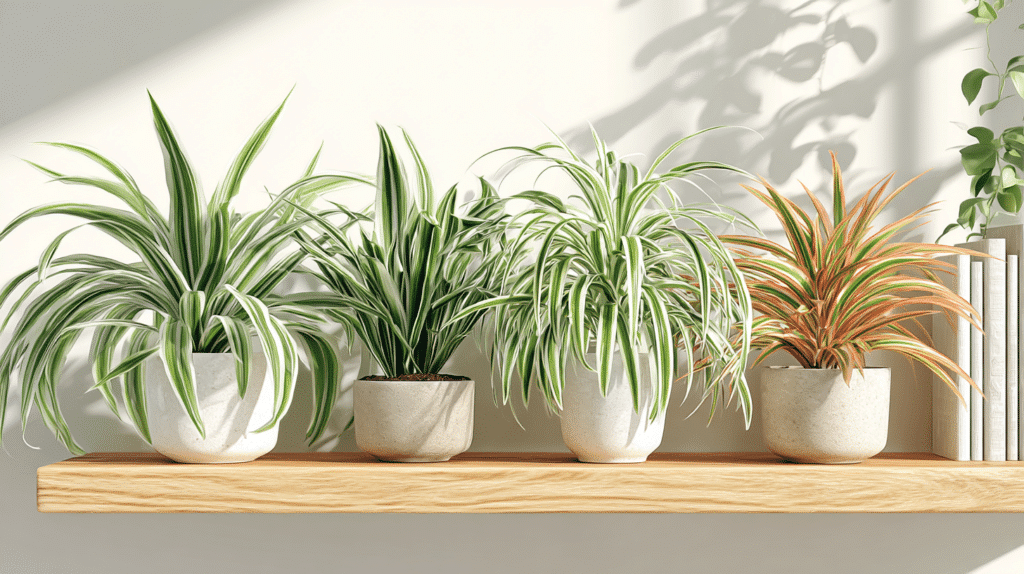 spider plant types