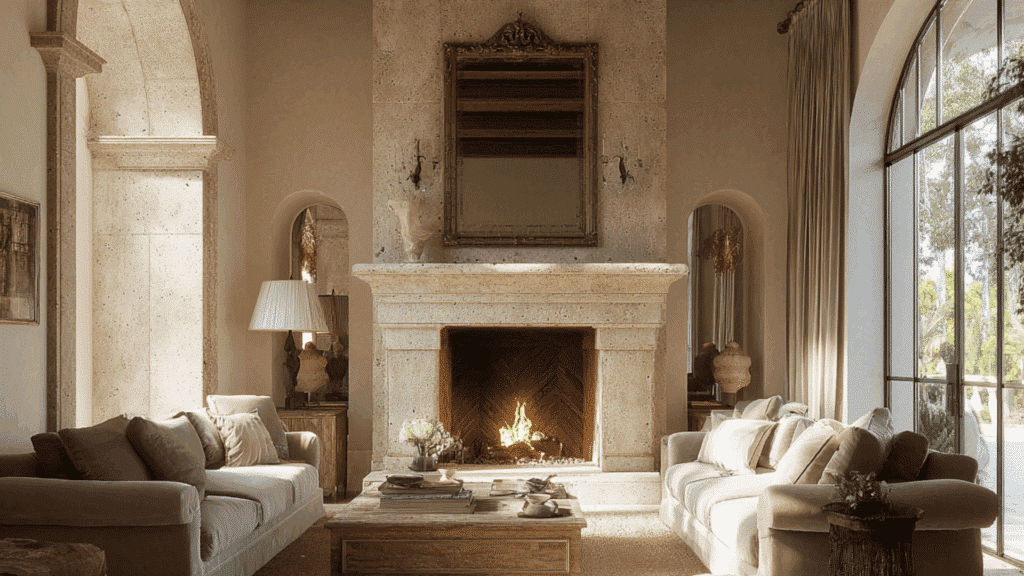 tumbled travertine tile