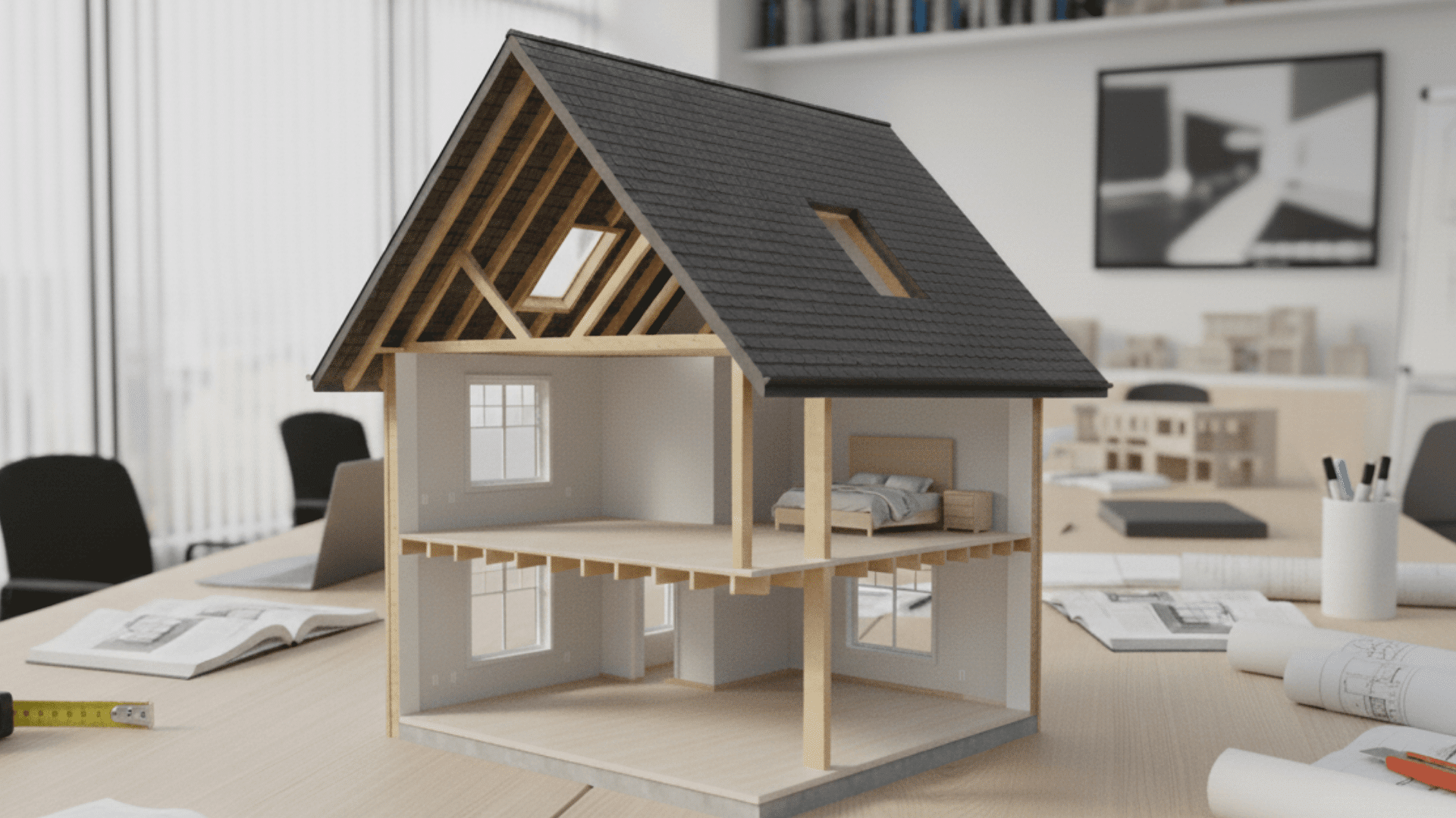 two story house model