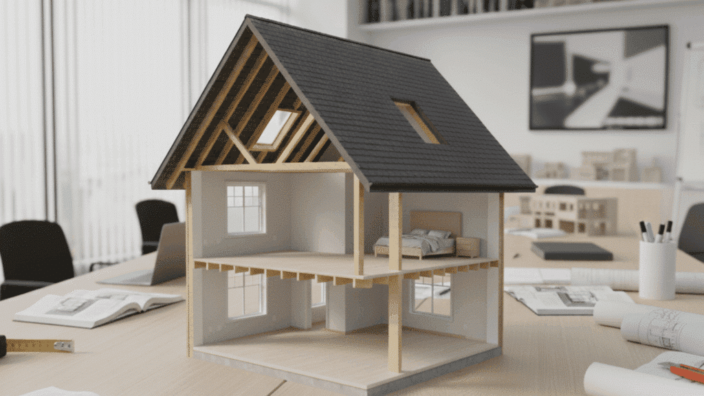 two story house model