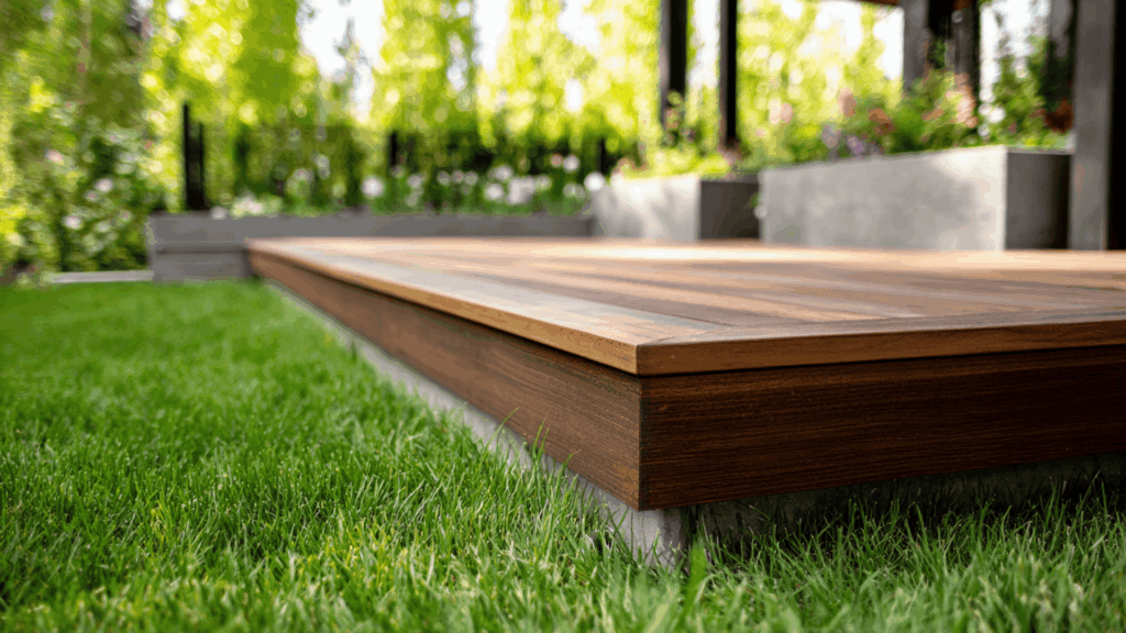 ultra low horizontal trim for low decks