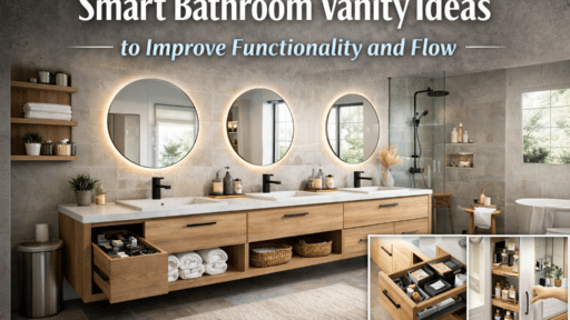 Smart Bathroom Vanity Ideas to Improve Functionality and Flow