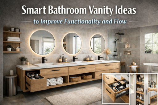 Smart Bathroom Vanity Ideas to Improve Functionality and Flow