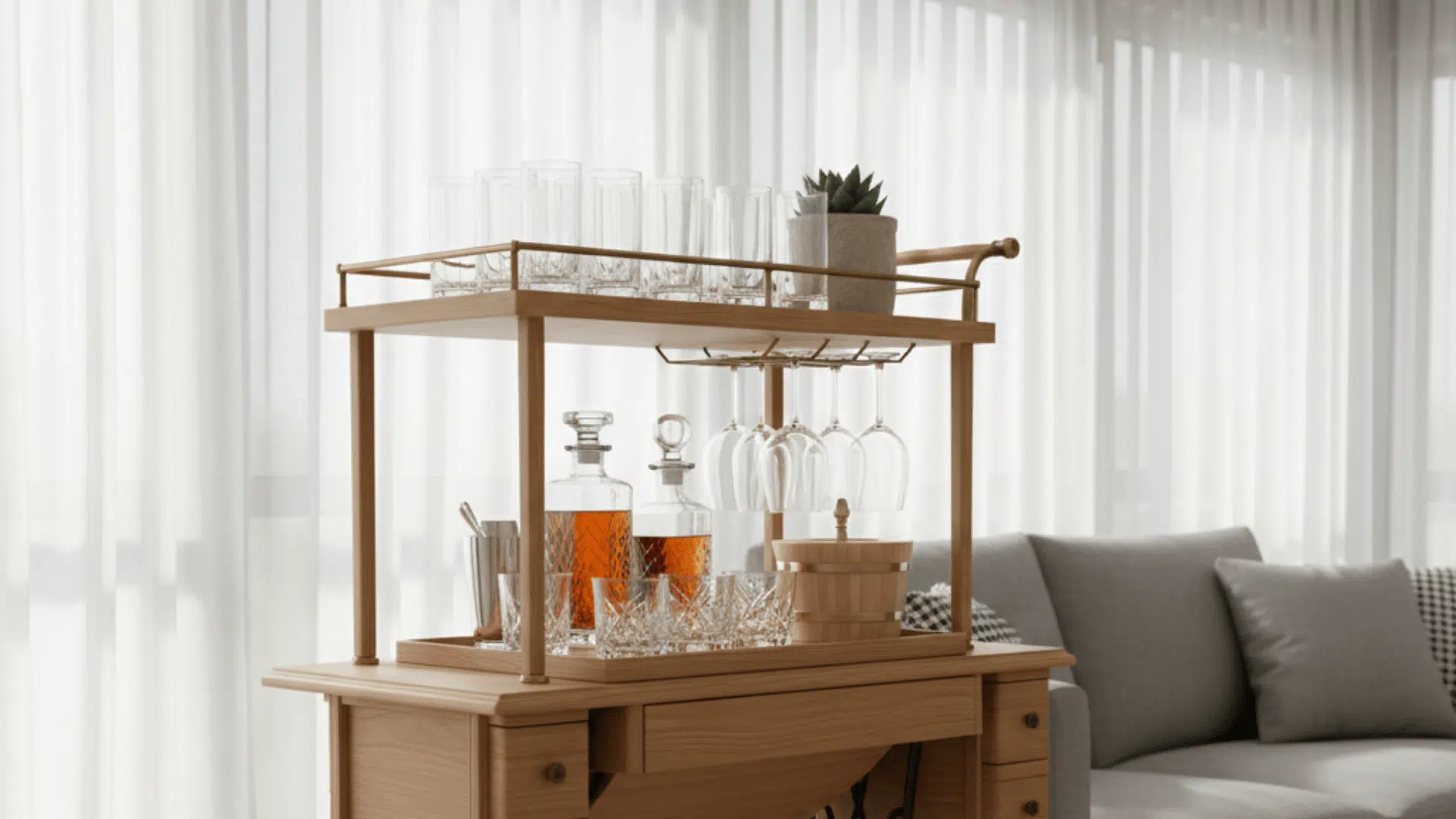 bar cart ideas