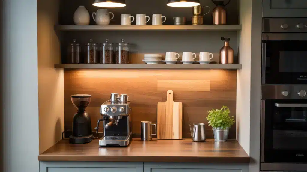 coffee station in a kitchen nook.png