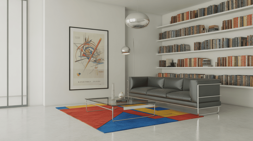 complete bauhaus living room