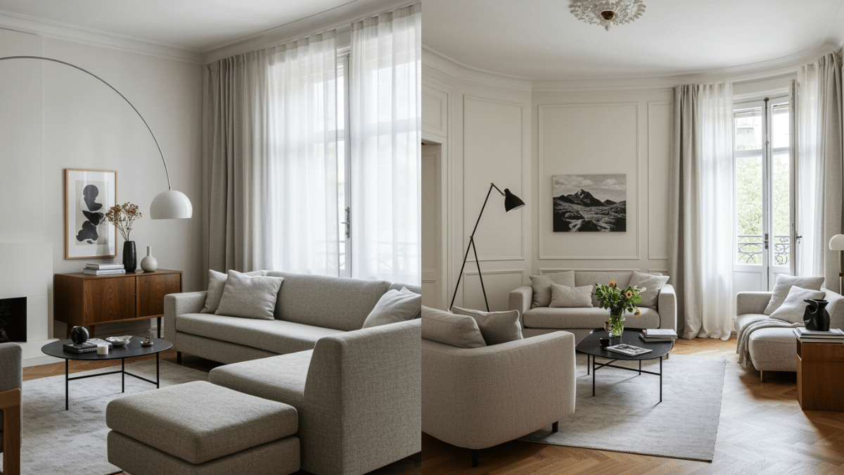 contemporary vs modern