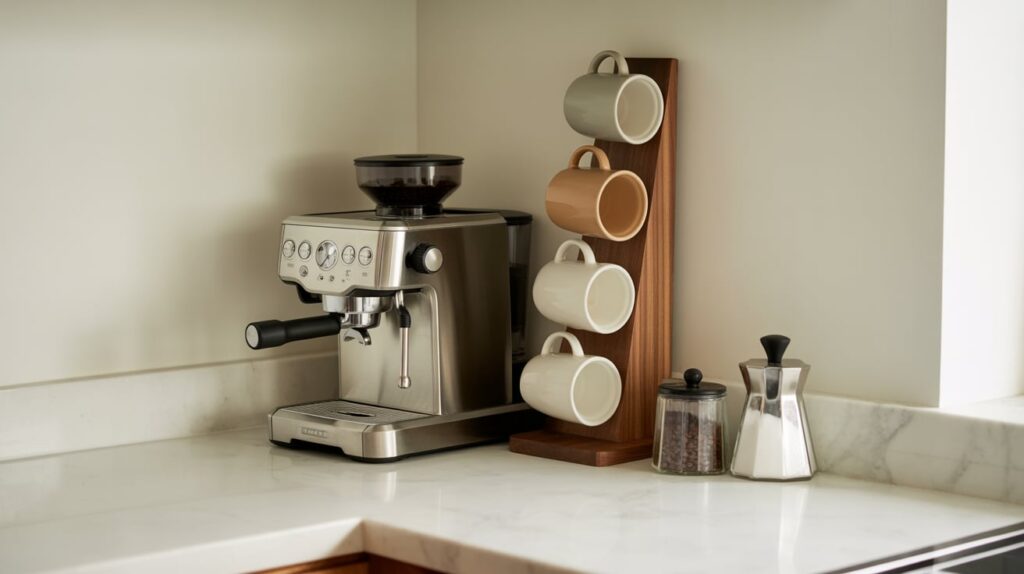 corner coffee station png