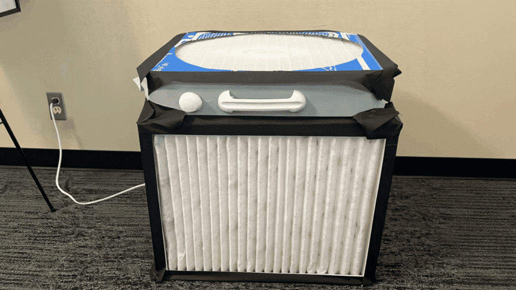 diy homemade air purifier