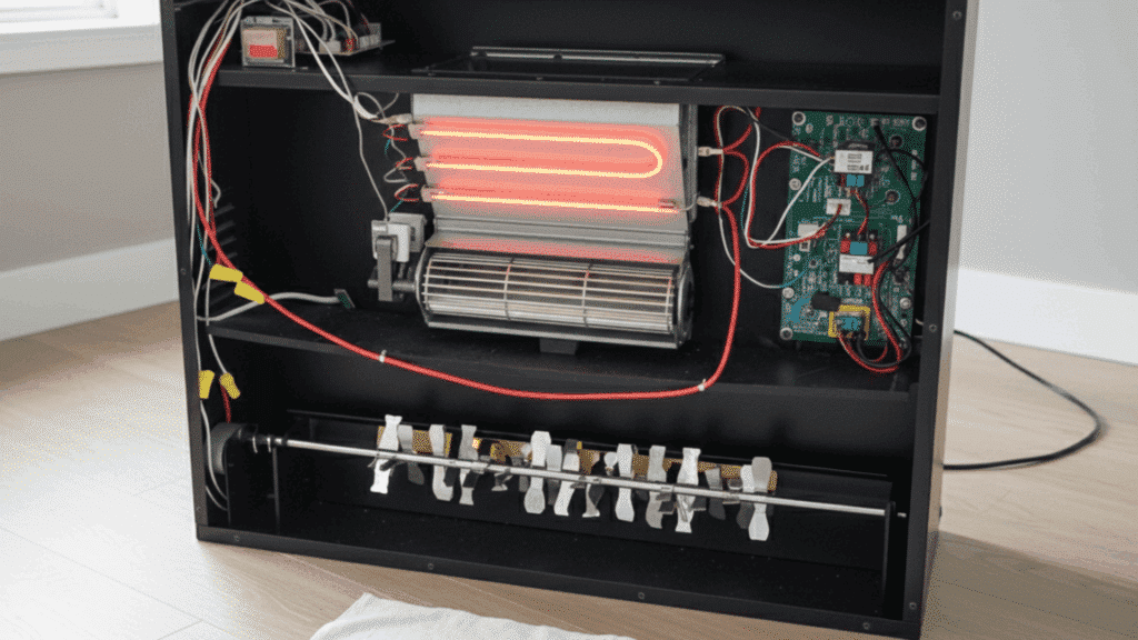 flame effect not working