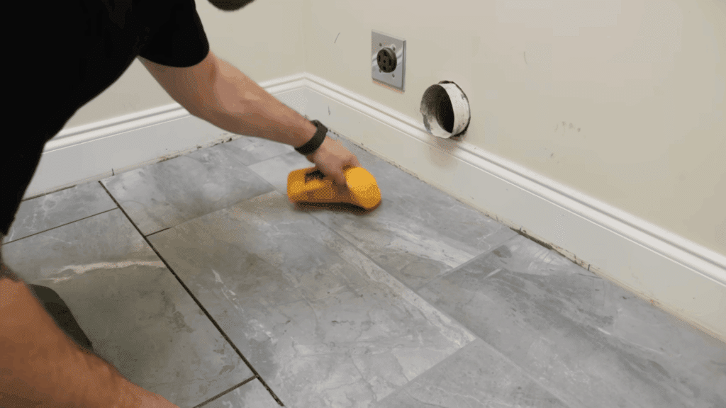 grout clean and cure