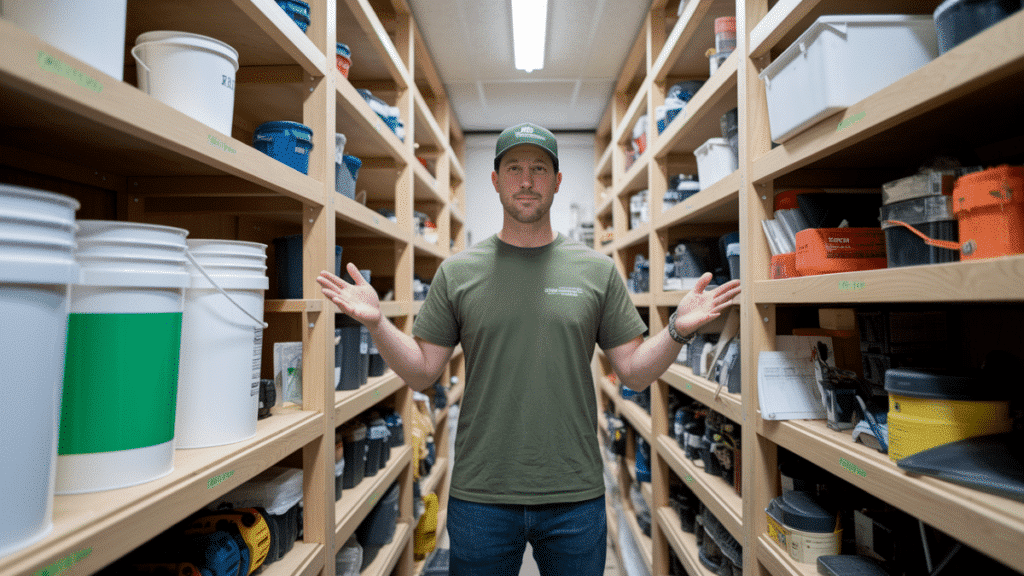 how to build diy garage shelves