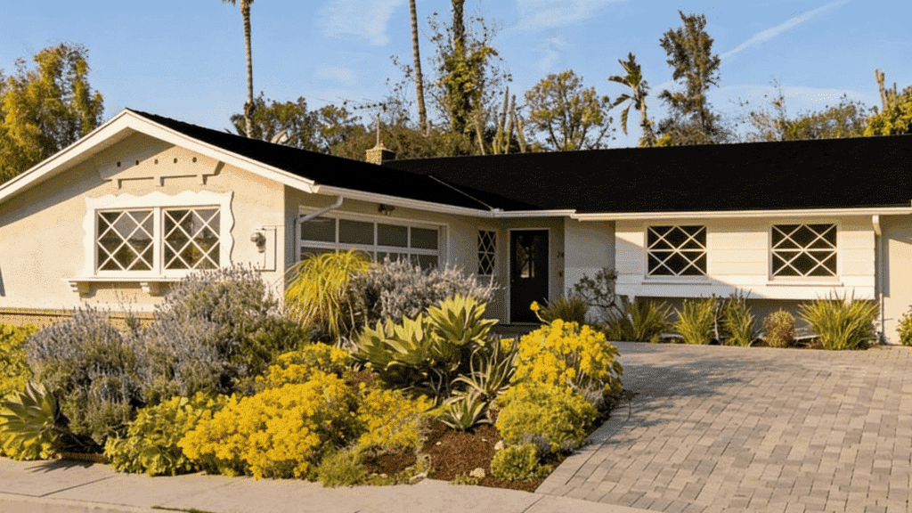 key features of a rambler house