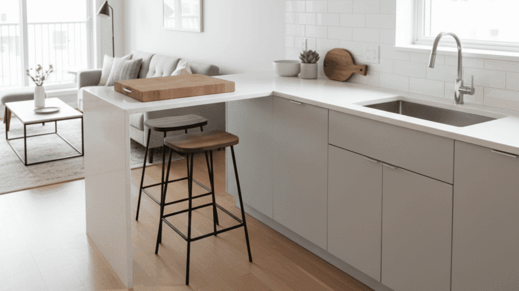 kitchen peninsula seating