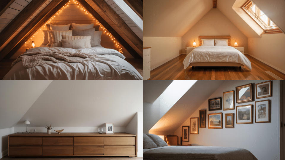 low sloped ceiling bedroom ideas