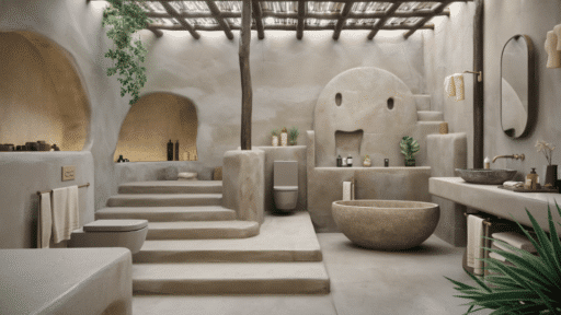 luxury master bathroom