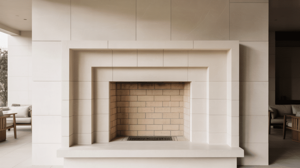 mantle free fireplace