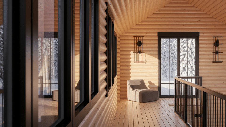 matte black or dark metal accents