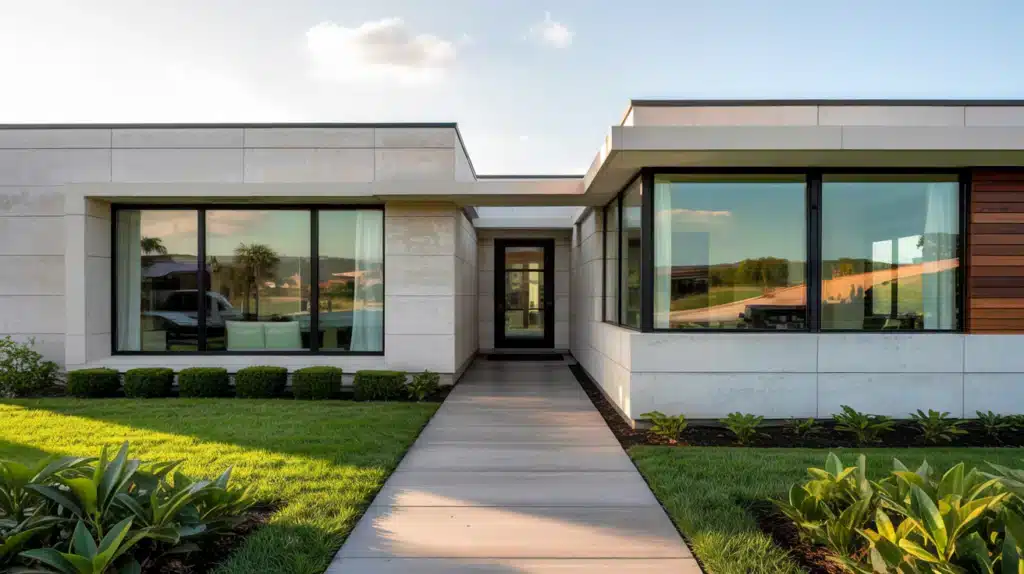 metal trim for sharp definition