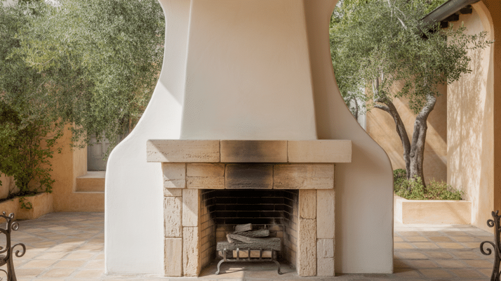 plaster surrond fireplace