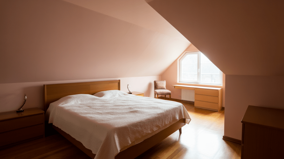 put the bed on the tallest wall