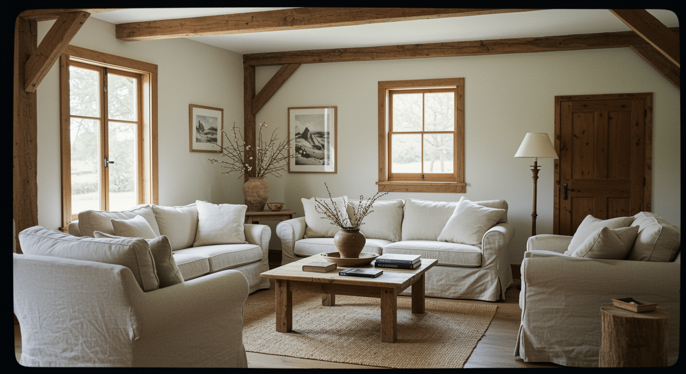 rustic farmhouse interior design