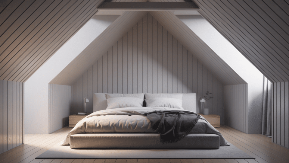 same color on walls and ceiling