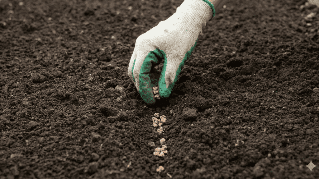 sow beet seeds at the right depth