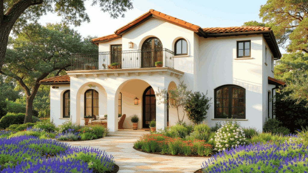 spanish inspired mediterranean homes