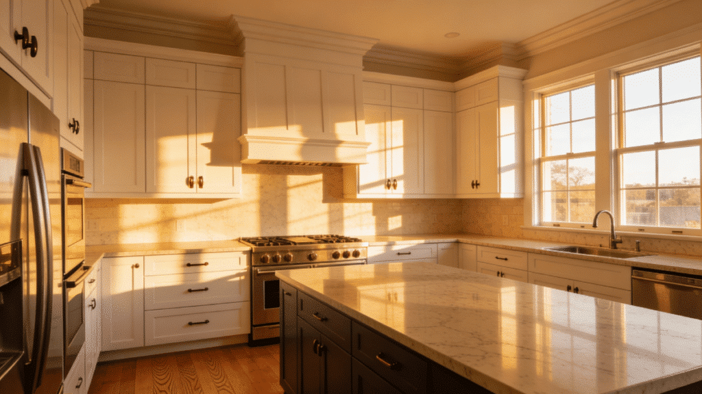 tips for extending kitchen cabinets to ceiling