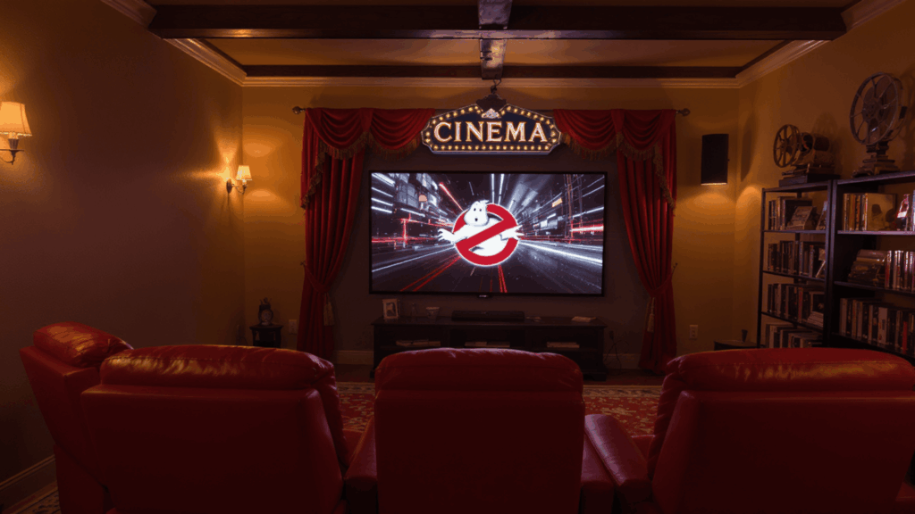 vintage cinema touches home theatre