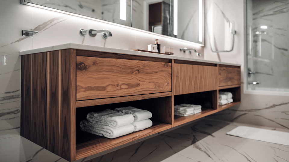 wall mounted vanities