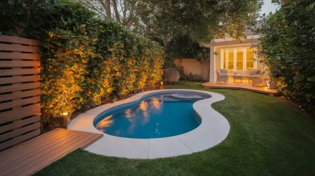 above ground and semi inground pools