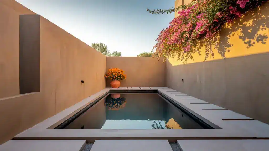 hardscape focused surroundings