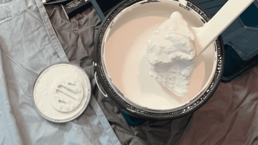 how long does wall paint last once opened exterior