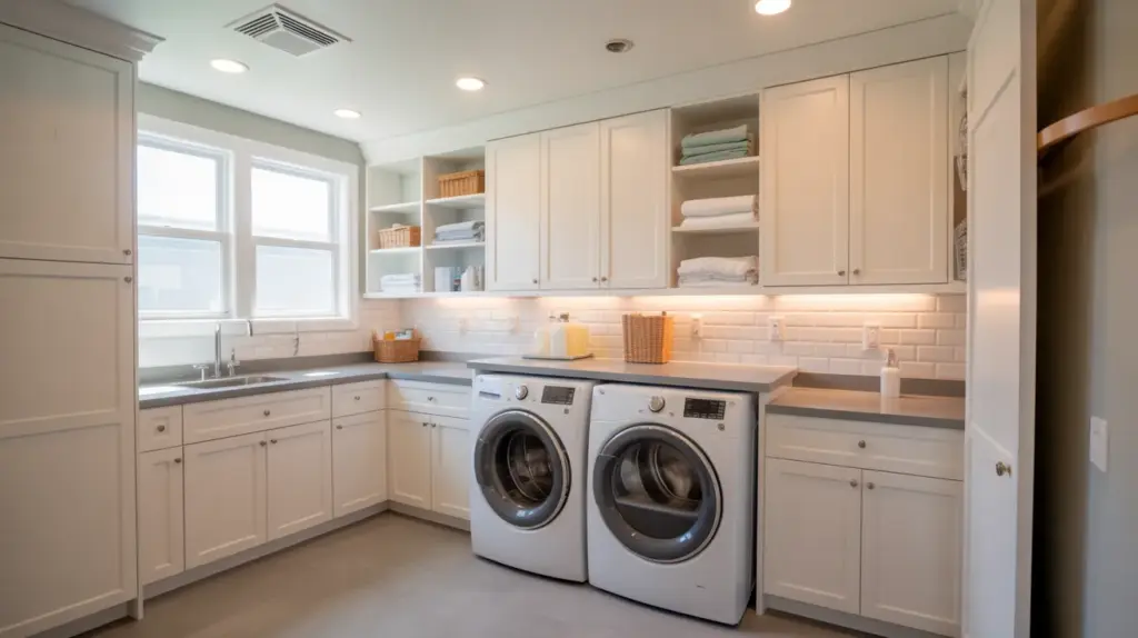 laundry utility room back house addition