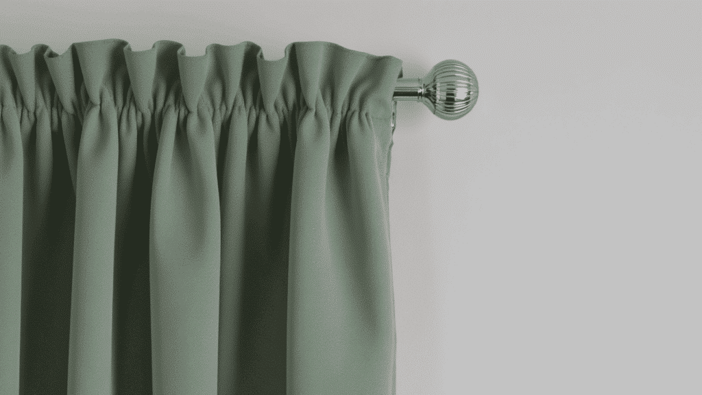 rod pocket hanging curtains
