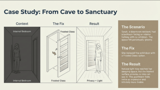 Glass Interior Doors Without Losing Privacy