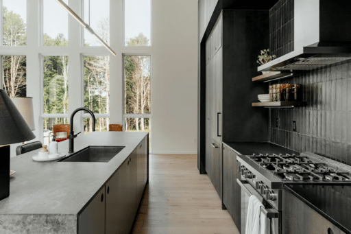 How to Design a Modern Kitchen Featuring a Black Kitchen Sink