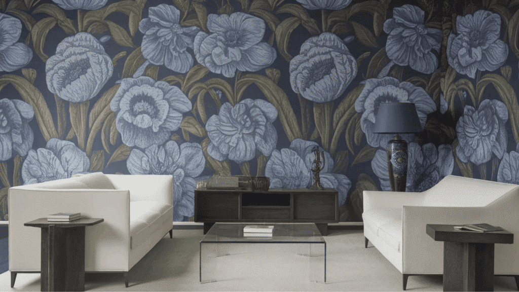 clean straight lines in a room