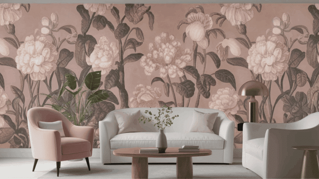 vintage modern victorian wallpaper